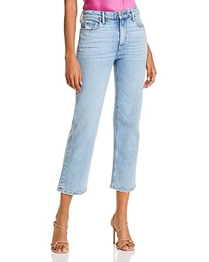 Paige Vintage Noella Ankle Straight Jeans In Liza