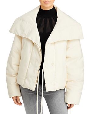 3.1 Philip Lim Ripstop Duvet Collar Puff Coat