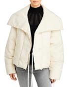 3.1 Philip Lim Ripstop Duvet Collar Puff Coat