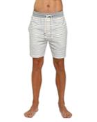 Sol Angeles Slim Fit Striped Fleece Shorts