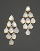 Ippolita 18k Polished Rock Candy Cascade Earrings In Mother-of-pearl