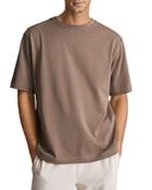 Reiss Tate Oversized Garment Dyed Tee