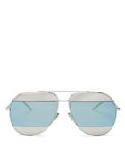 Dior Split Mirrored Aviator Sunglasses, 59mm