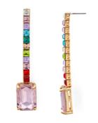 Aqua Rainbow Stone Drop Earrings - 100% Exclusive