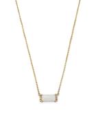 Bloomingdale's Opal & Diamond Accent Bar Necklace In 14k Yellow Gold, 16-18 - 100% Exclusive