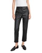 Velvet By Graham & Spencer Hydie Faux Leather Cropped Pants