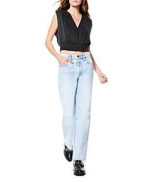 Alice + Olivia Lorretta Smocked Sleeveless Top (75% Off) Comparable Value $265