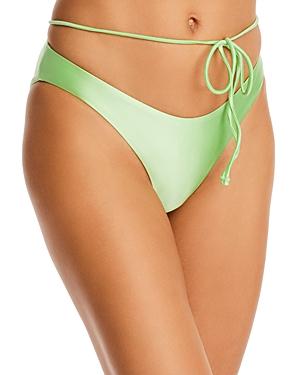 Frankies Bikinis Foxy Satin Bikini Bottom