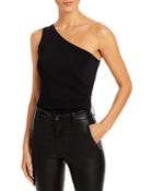 Aqua One Shoulder Bodysuit - 100% Exclusive