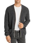 Atm Anthony Thomas Melillo Tipped Cardigan Cashmere Sweater