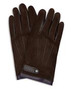 Ted Baker Reggie Suede And Leather Gloves