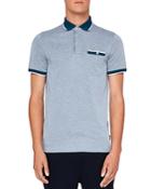Ted Baker Butcher Soft Touch Regular Fit Polo