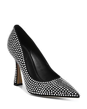 Sam Edelman Women's Antonia Glitz Pointed Toe High Heel Pumps