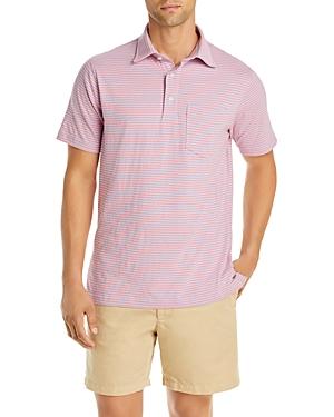 Sid Mashburn Striped Jersey Slim Fit Polo Shirt