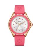 Michele Rose Cape Topaz Studded Watch, 40mm