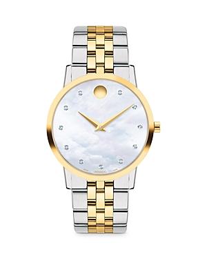Movado Museum Classic Diamond Watch, 33mm