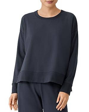 Eileen Fisher Organic Cotton Blend Crewneck Top
