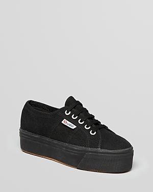Superga Lace Up Platform Sneakers - 2790