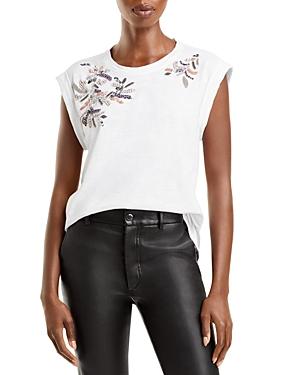 Cinq A Sept Lover Bella Beaded Tee