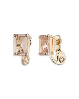 Lauren Ralph Lauren Stone Clip On Button Earrings