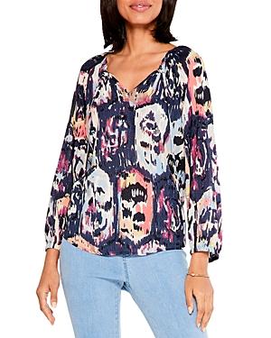 Nic+zoe Medallion Mix Top