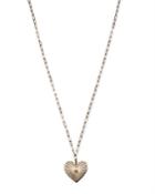 Zoe Chicco 14k Yellow Gold Medallion Diamond Heart Pendant Necklace, 18
