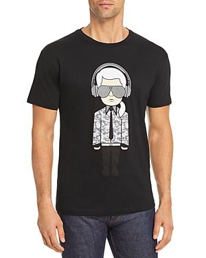Karl Lagerfeld Paris Karl Headphones Tee