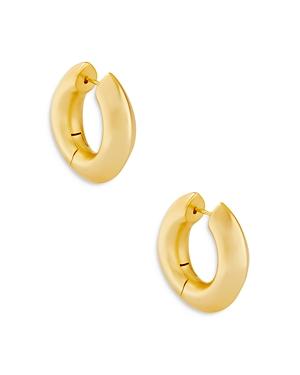 Kendra Scott Mikki Hoop Earrings In 14k Gold Plate