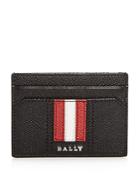 Bally Thar Embossed Leather Card Case