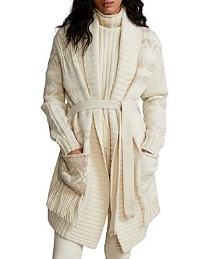 Polo Ralph Lauren Belted Shawl Collar Cardigan