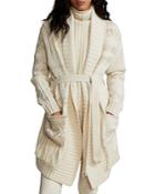 Polo Ralph Lauren Belted Shawl Collar Cardigan