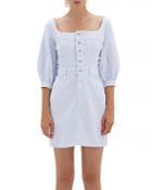 Jonathan Simkhai Standard Poppy Cotton Denim Mini Dress