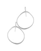 Bloomingdale's Abstract Circle Open Drop Earrings In Sterling Silver - 100% Exclusive