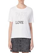 Sandro Pary Paris Is For Lovers Graphic Tee
