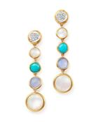 Marco Bicego 18k Yellow Gold Jaipur Multi Stone Drop Earrings With Diamonds - 100% Exclusive