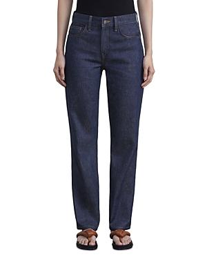 Lafayette 148 New York Mid Rise Watts Jeans In Shipyard Indigo