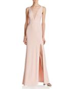Adrianna Papell Lace-inset Gown - 100% Exclusive