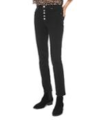 Michael Michael Kors High-rise Skinny Jeans In Black