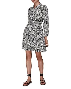 Whistles Eucalyptus Print Shirt Dress