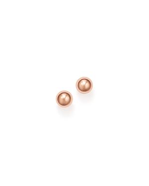 14k Rose Gold Ball Stud Earrings, 4mm - 100% Exclusive