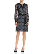 Tory Burch Harbor Graphic Lace Dress