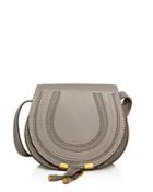 Chloe Marcie Mini Round Leather Crossbody