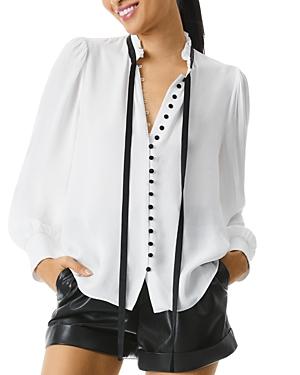 Alice And Olivia Zina Button Down Shirt