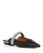 Kurt Geiger Women's Princely Crystal Pointed-toe Mules
