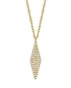 Moon & Meadow 14k Yellow Gold Diamond Geometric Pendant Necklace, 18 - 100% Exclusive