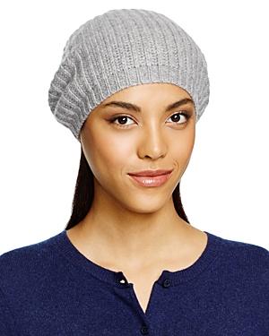 C By Bloomingdale's Cashmere Ribbed Slouch Hat