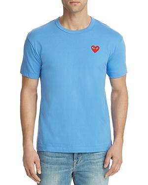 Comme Des Garcons Play Red Heart Crewneck Tee