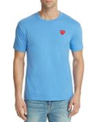 Comme Des Garcons Play Red Heart Crewneck Tee