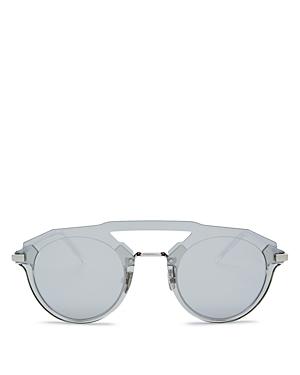 Dior Men's Diorfuturistic Brow Bar Round Sunglasses, 47mm