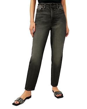 Good American Good Mom Jeans In Black226